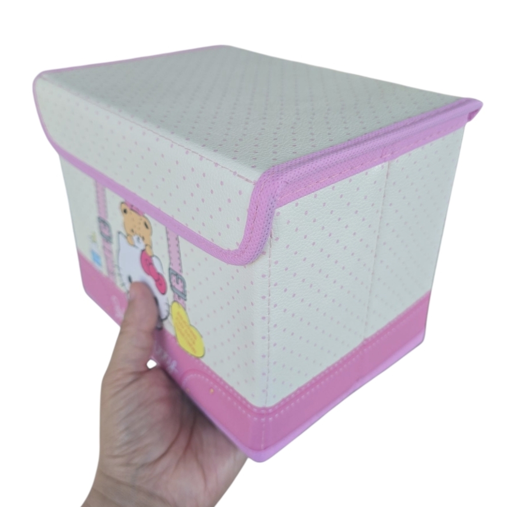 Hello Kitty Storage Box With Lid - Picture 4 of 5